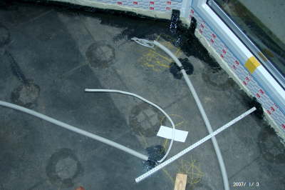 03.01.2007: Oho - Wassereinbruch!