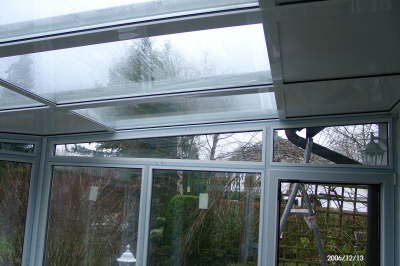 13.12.2006: Die Dacheckscheiben