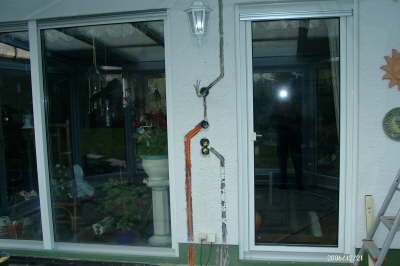 21.12.2006: Die Elektroinstallationen