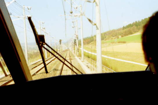 12.04.1991: Im Cockpit auf der Strecke