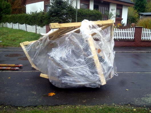 26.10.2012: Lieferung ist erfolgt!