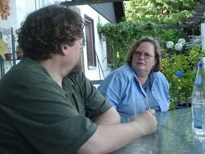 Juni 2002: Ursel und Hilmar